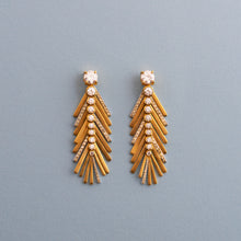 Palm Leaf Earrings