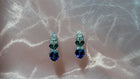 Blue Heart Earrings