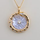 Flower of Life and The Snake Pendant