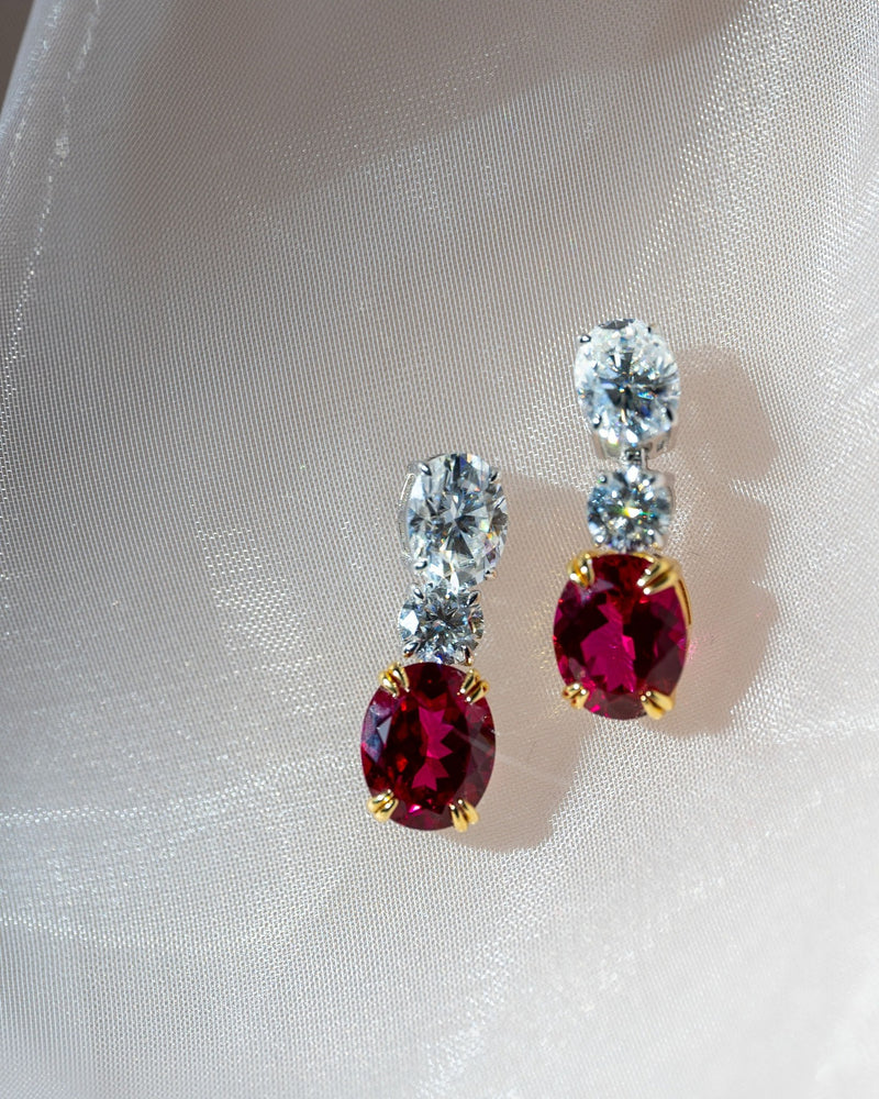 Ruby Earrings