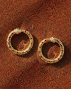 Ouroboros Earrings | Lab-Grown Diamonds & Black Agate | 18K Recycled Gold