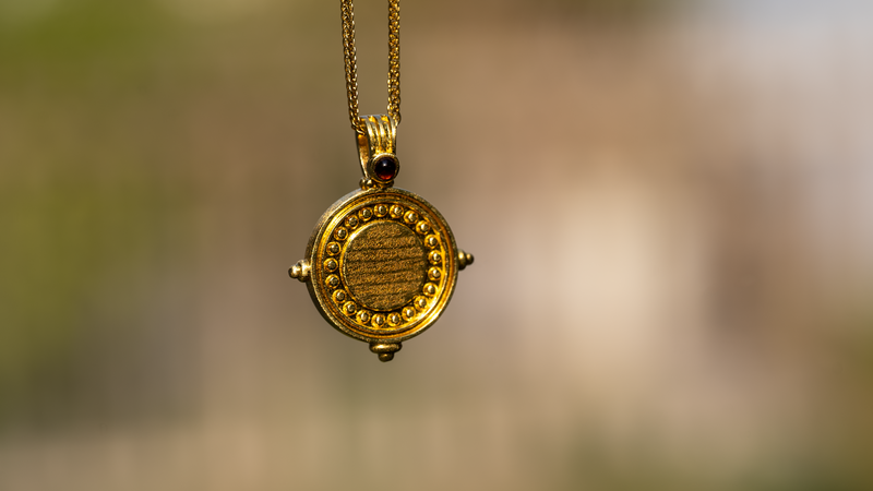 Aya Necklace with Natural Agate