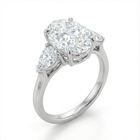Oval Classic Elegance Diamond Ring
