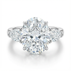 Oval Classic Elegance Diamond Ring