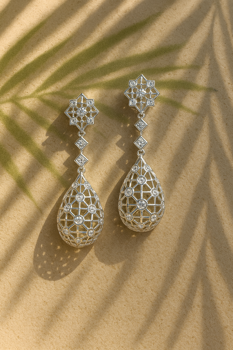 Zubaida Diamond Earrings