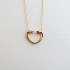 Two Hearts Hold a Secret Necklace