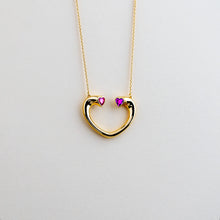 Two Hearts Hold a Secret Necklace