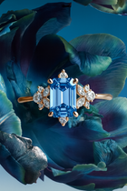 Cornflower Blue Sapphire Ring
