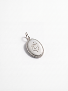 Signature Engraving Collection | Engravable Oval Pendant | 18K Gold