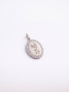 Signature Engraving Collection | Engravable Oval Pendant | 18K Gold