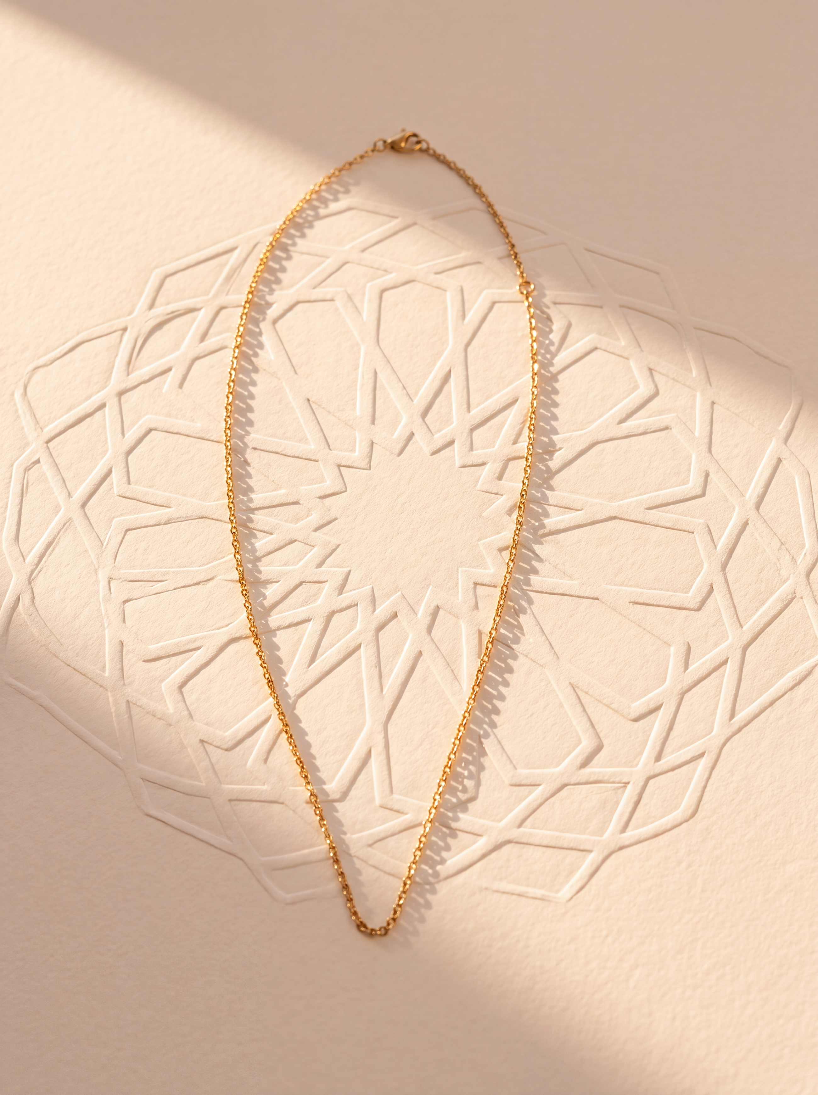 Signature Chain | 45 cm | 18K Gold