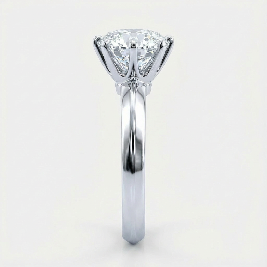 خاتم السوليتير الأمثل