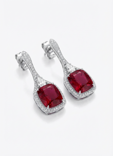 Grand Pavé Drop Earrings