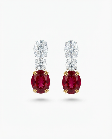 Ruby Earrings