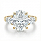 Oval Classic Elegance Diamond Ring