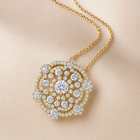 Snow Flake Diamond Necklace
