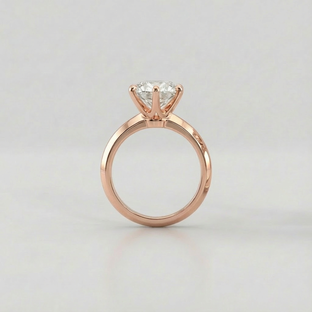 خاتم السوليتير الأمثل