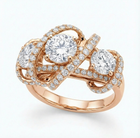 خاتم ألماس بشرائط