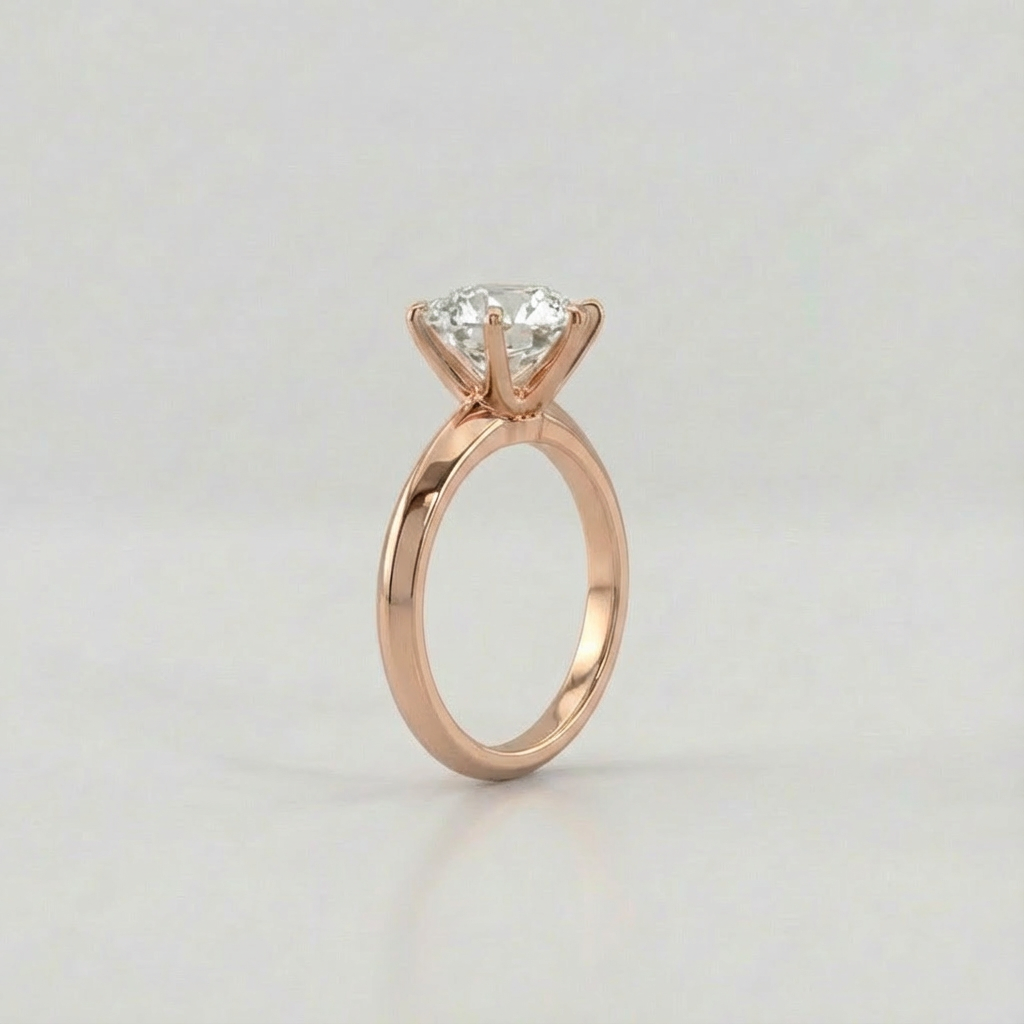 خاتم السوليتير الأمثل