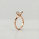 خاتم السوليتير الأمثل