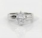 Cushion Bold Solitaire Ring