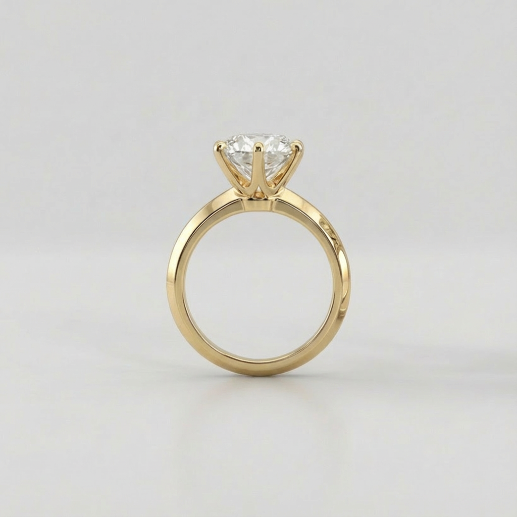 خاتم السوليتير الأمثل