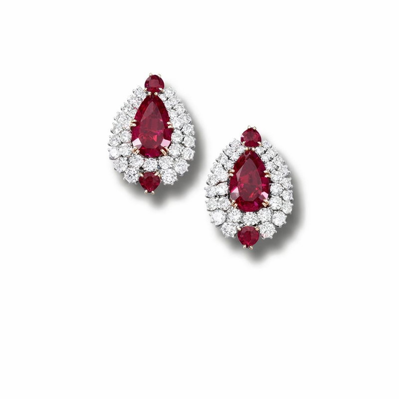Riviera High Jewelry Drop Earrings