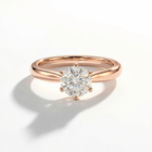 One Carat Solitaire Diamond Ring