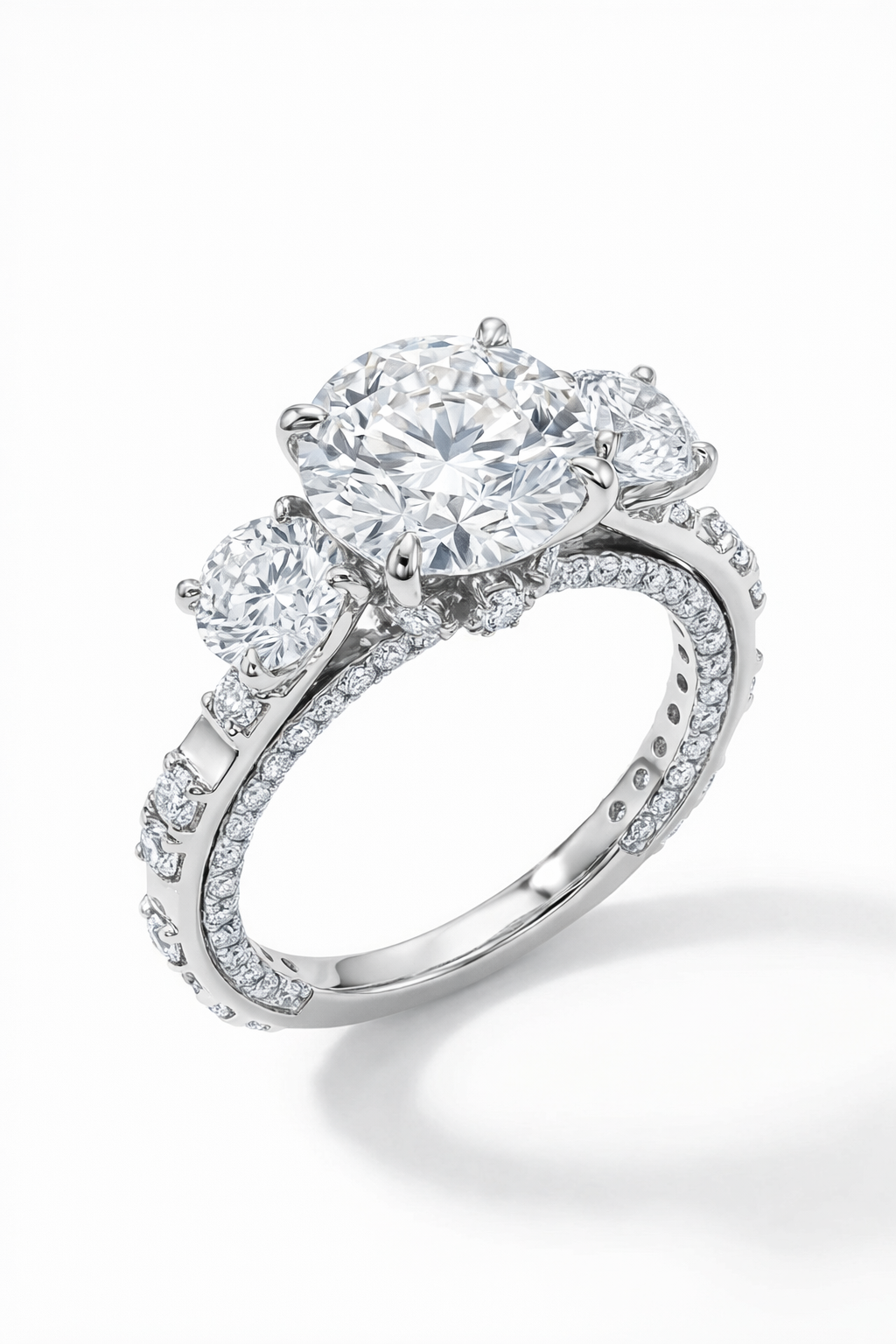 Two Toned Diamond Ring  - Zainabs Ring