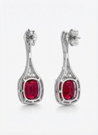 Grand Pavé Drop Earrings