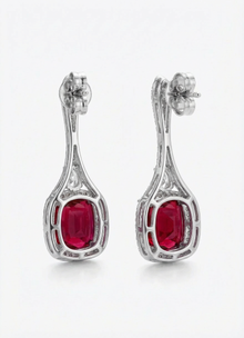 Grand Pavé Drop Earrings